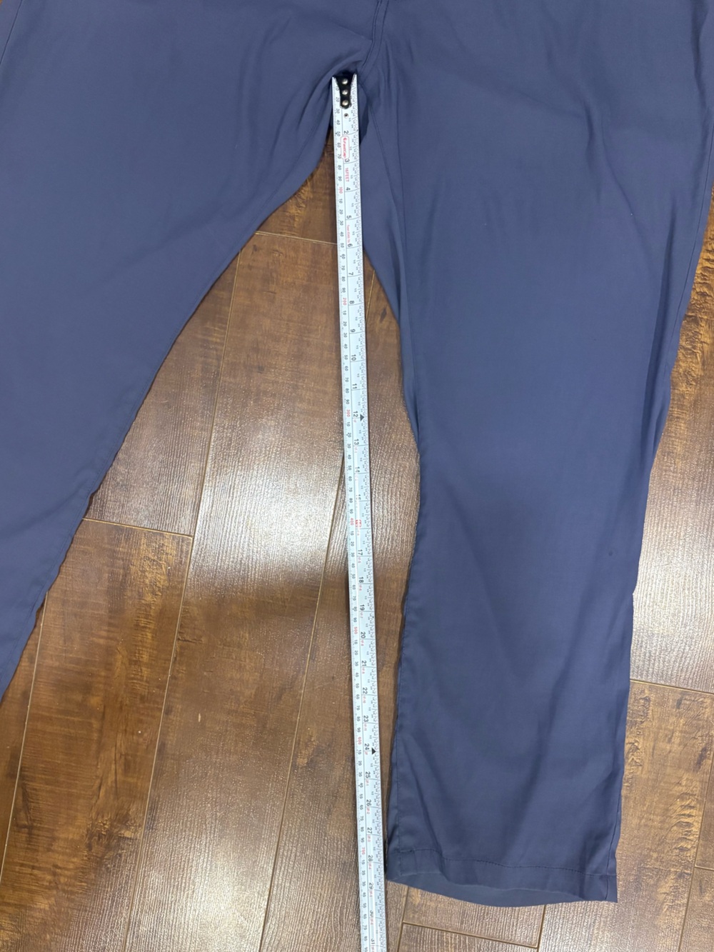 Eddie Bauer Men's Blue Technical Stretch Hiking & Travel Pants | Slate Blue - Picture 9 of 10